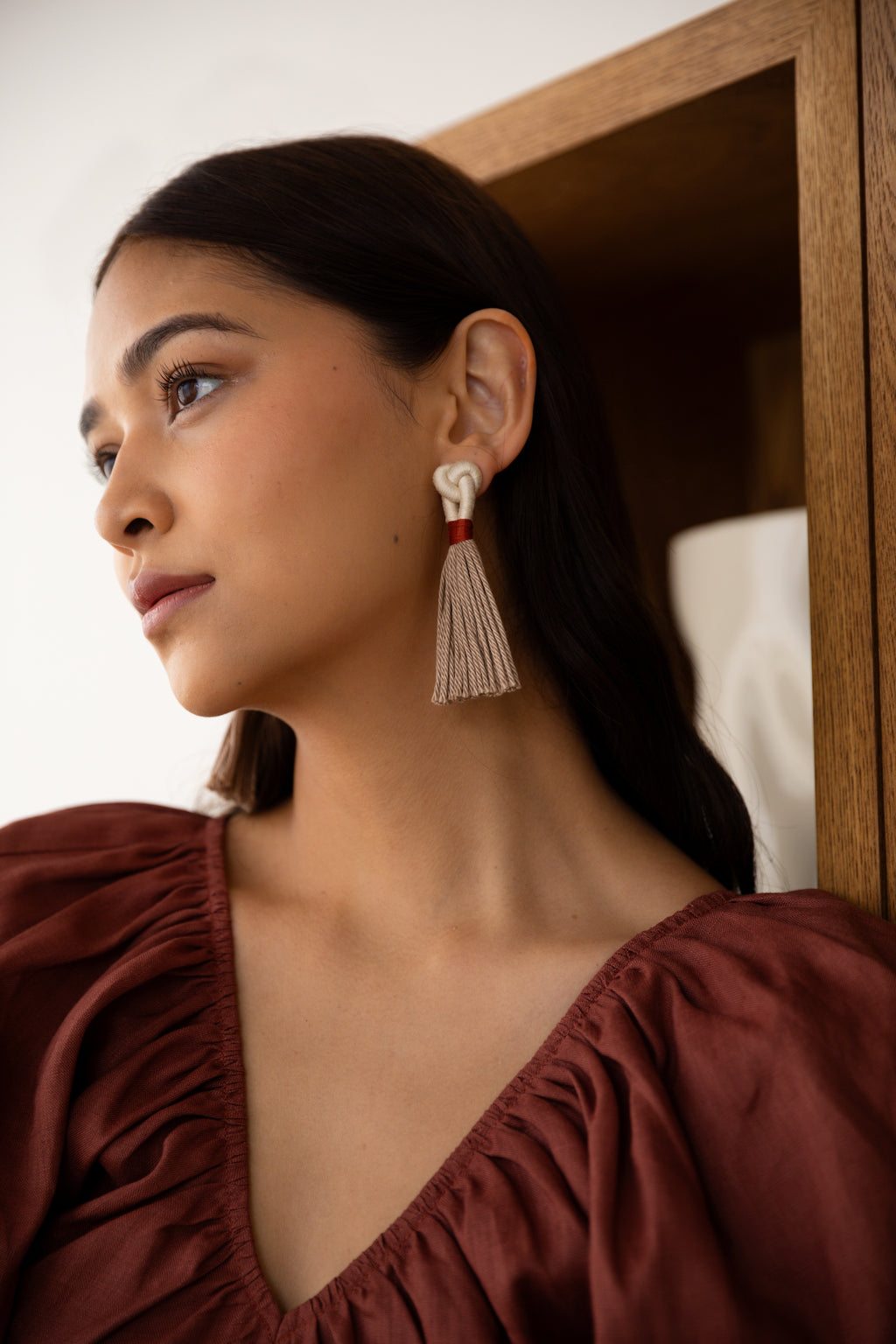 Mini HATI Knot - Pearl / Sand ( Classic )