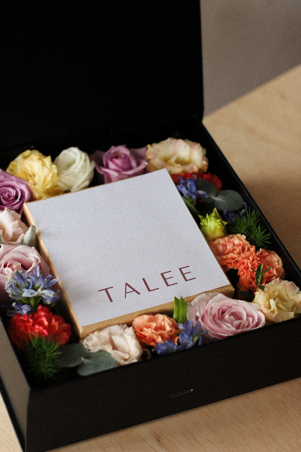 Mini KUPU loop - Petal / Pearl ( With Flower Box )