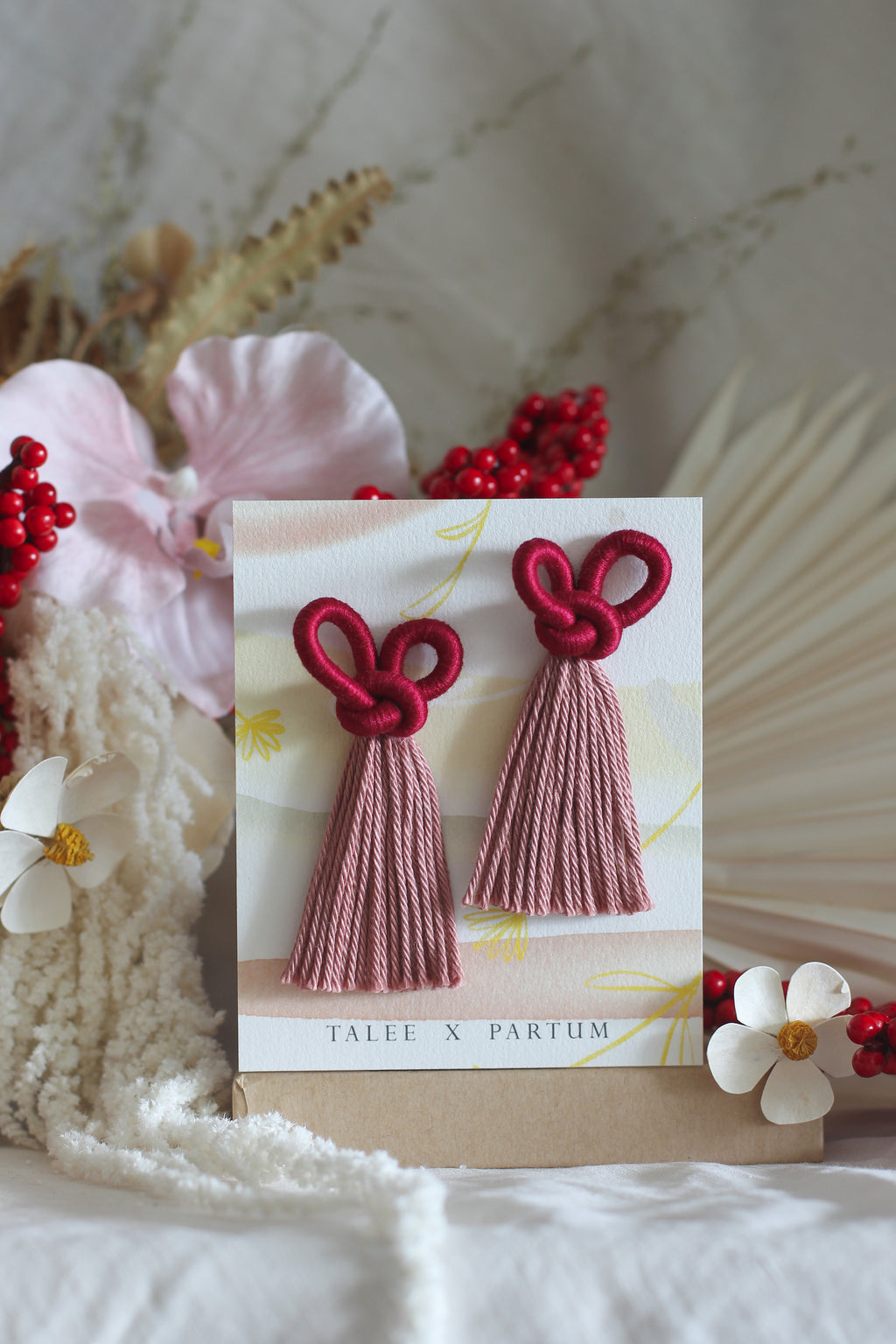 LEYA Knot - Cranberry / Rosewood