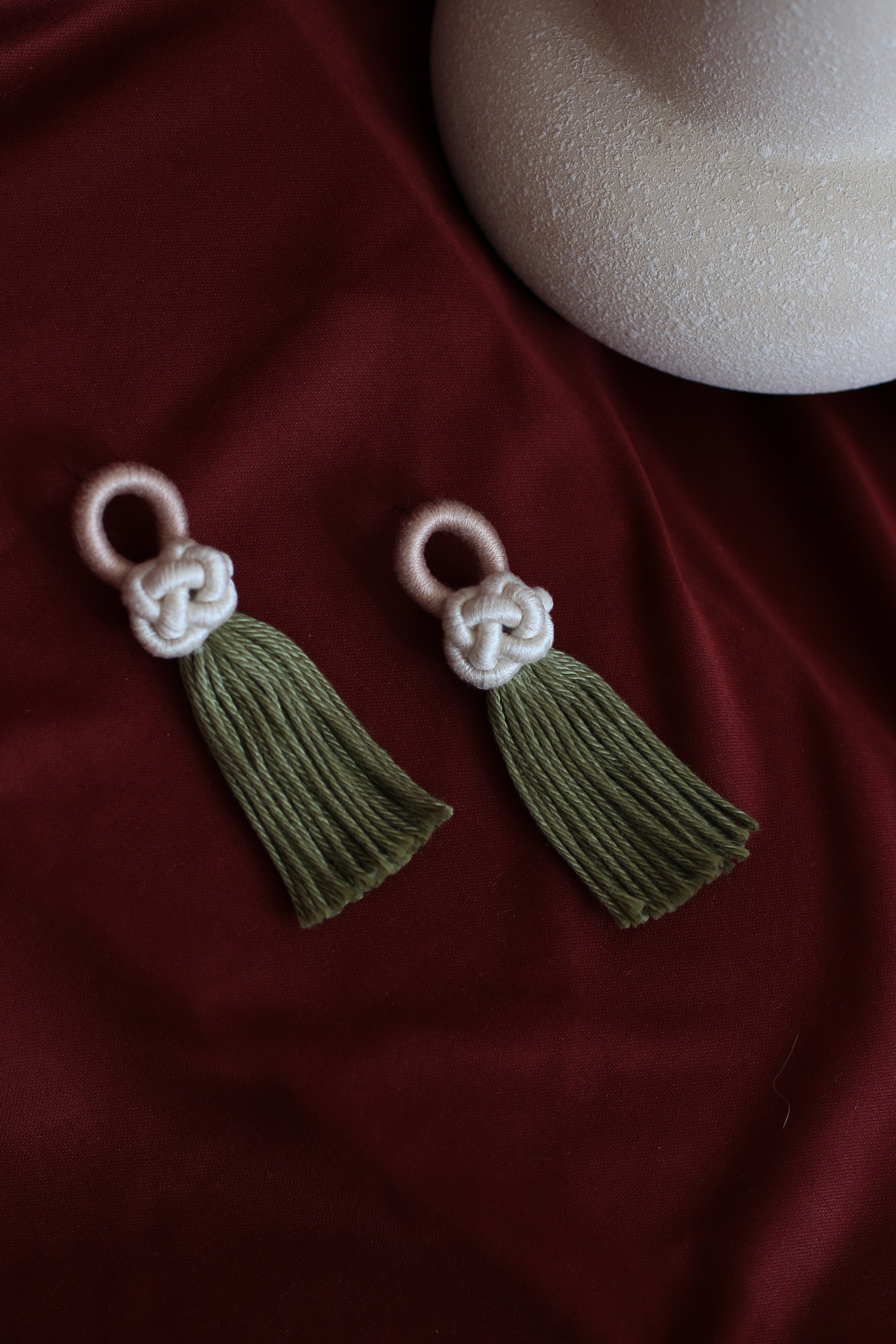 ANIA Knot - Pearl / Moss