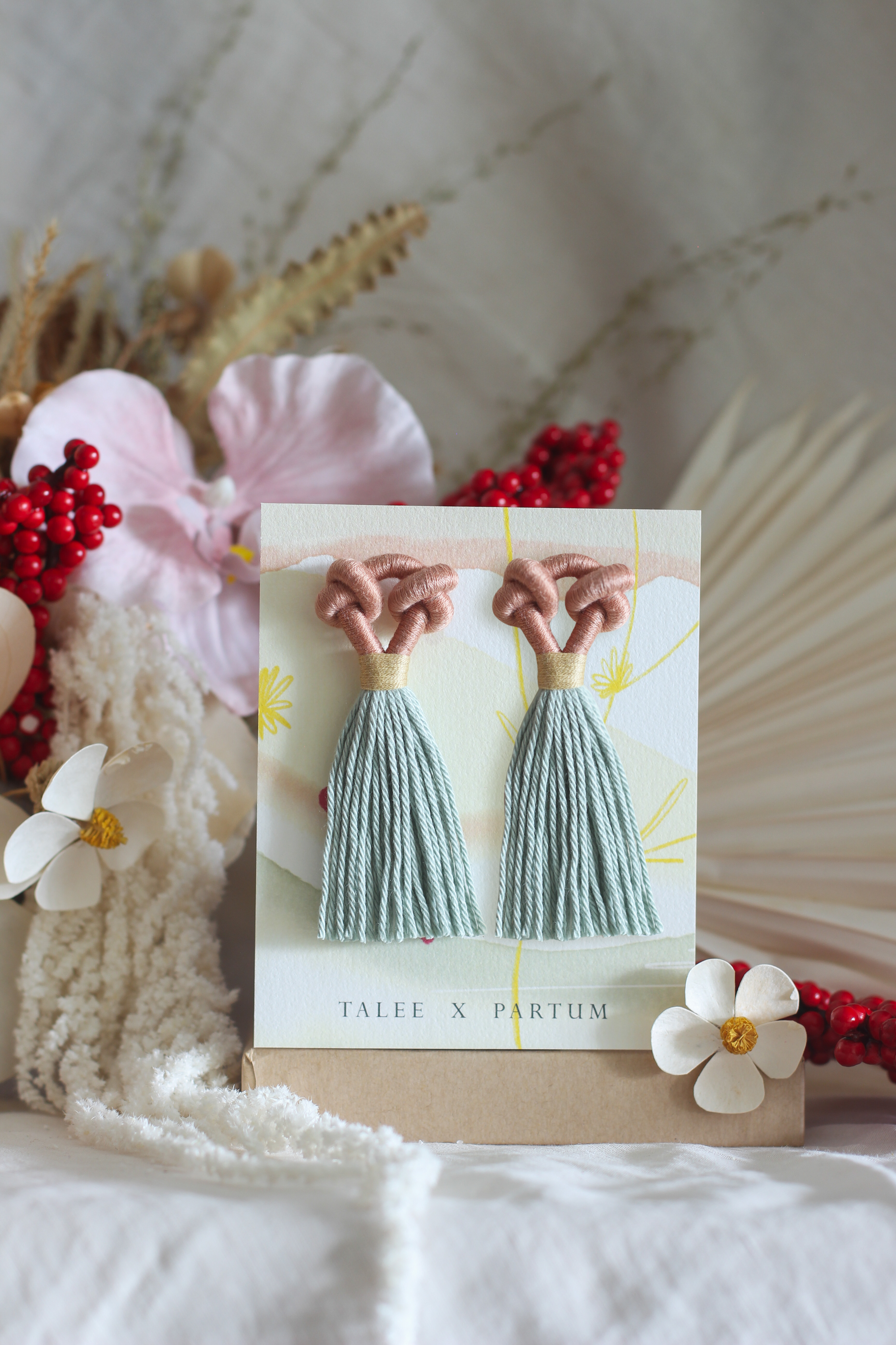 Rama Knot - Dusty Rose / Lake