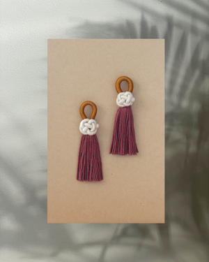 ANIA Knot - Pearl / Plum