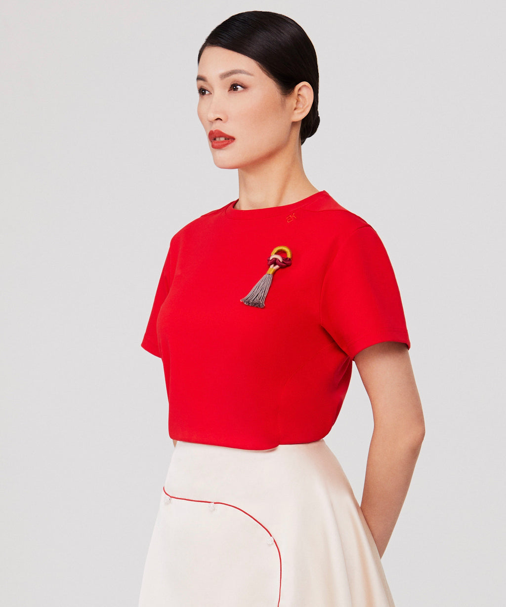 BRINA Knot - Gold / Dusty Lilac