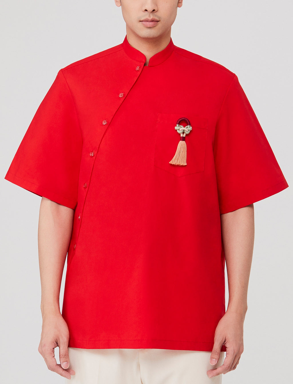 BRINA Knot - Wine / Peach